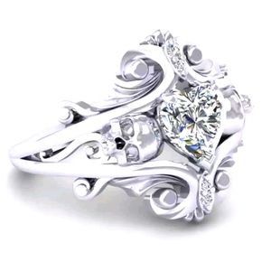 Double Skull Cool Ring
